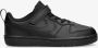 Nike court borough low recraft classic sneakers zwart kinderen - Thumbnail 2
