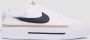 Nike Legacy Lift Lage Sneaker Wit Zwart Oranje White Dames - Thumbnail 5