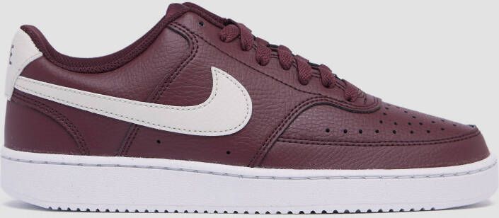 Nike court vision low next nature sneakers bordeaux dames