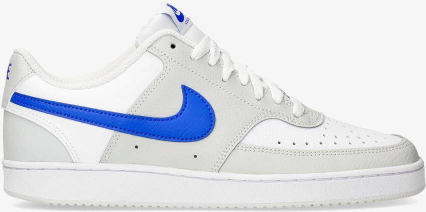 Nike court vision low sneakers blauw wit heren