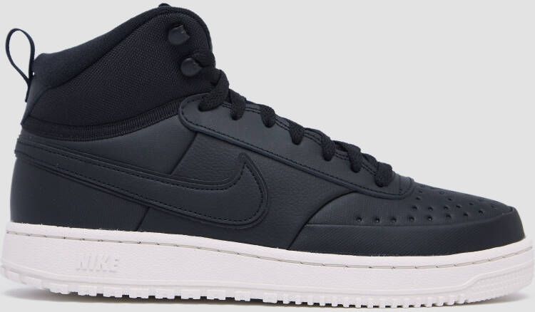 Nike court vision mid winter sneakers zwart heren