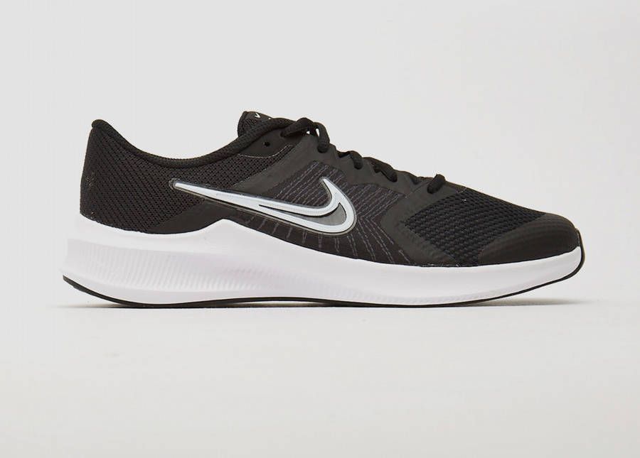 Nike downshifter 11 hardloopschoenen zwart wit kinderen