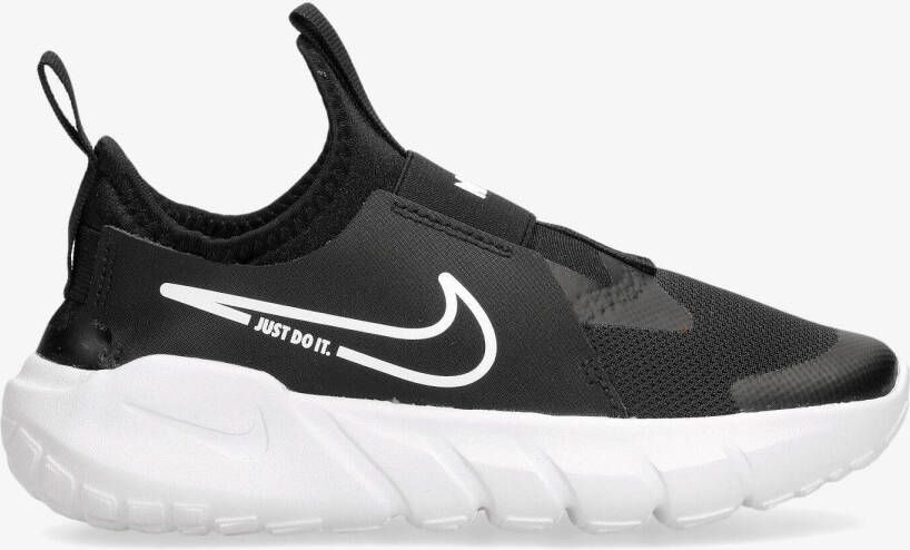 Nike flex runner 2 sneakers zwart wit kinderen
