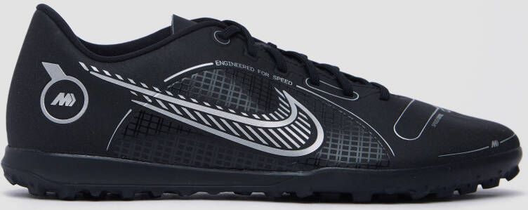 Nike mercurial vapor 14 club tf voetbalschoenen zwart grijs heren