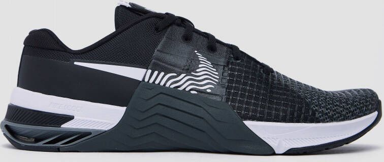 Nike metcon 8 sportschoenen zwart wit heren