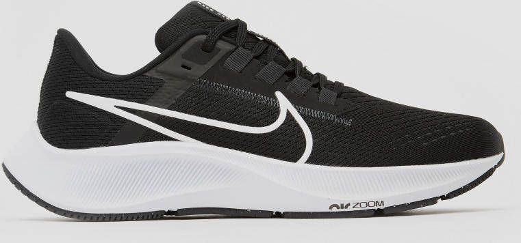 Nike air zoom pegasus 38 hardloopschoenen zwart wit dames