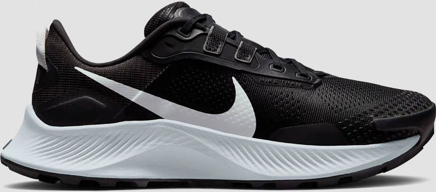 Nike pegasus trail 3 hardloopschoenen zwart zilver dames
