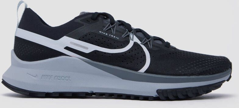 Nike React Pegas Trailrunningschoenen Heren Black Aura Dark Grey Wolf Grey - Foto 6