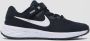 Nike Revolution 6 FlyEase Eenvoudig aan en uit te trekken hardloopschoenen voor kids (straat) Zwart - Thumbnail 4