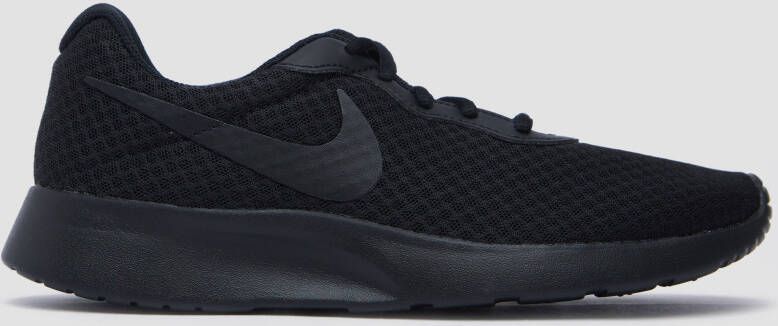 Nike tanjun sneakers zwart dames