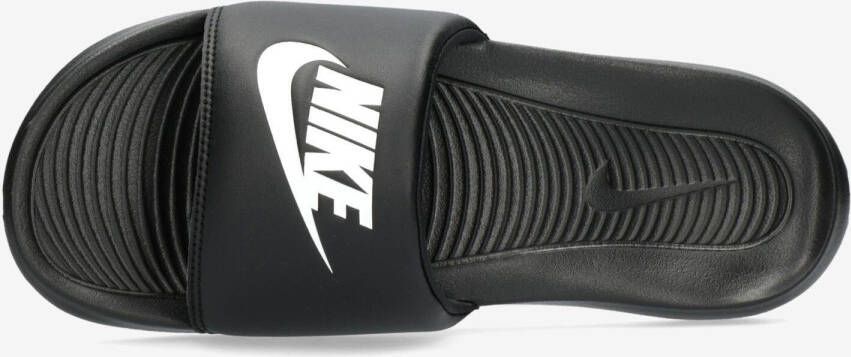 Nike victori one slide slippers zwart wit heren