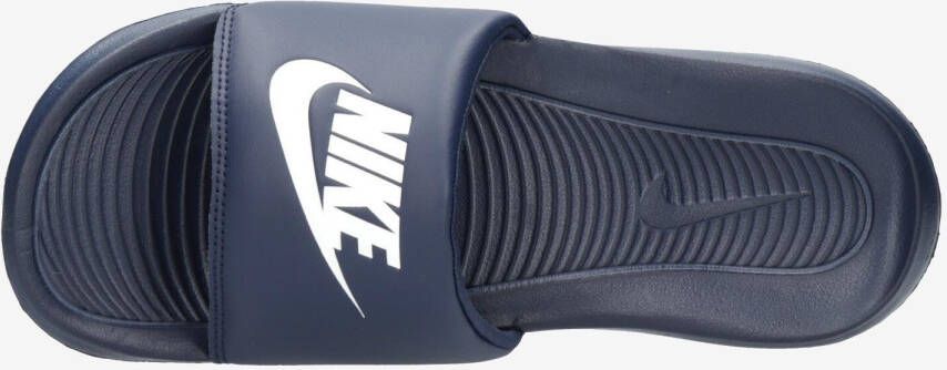Nike victori slippers blauw wit heren