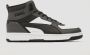 PUMA Rebound JOY Unisex Sneakers DarkShadow Black White - Thumbnail 4