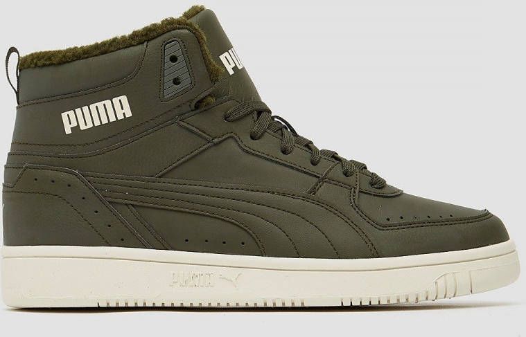 PUMA Heren Donkergroene Rebound Joy Fur - Schoenen.nl