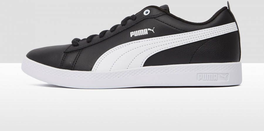 Puma smash v2 sneakers low zwart dames
