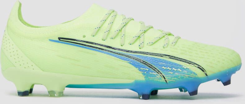 PUMA Ultra Ultimate Gras Kunstgras Voetbalschoenen (MG) Lichtgroen Blauw Zwart - Foto 13