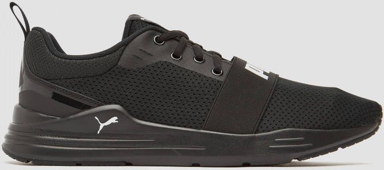 Puma wired run sneakers zwart wit heren