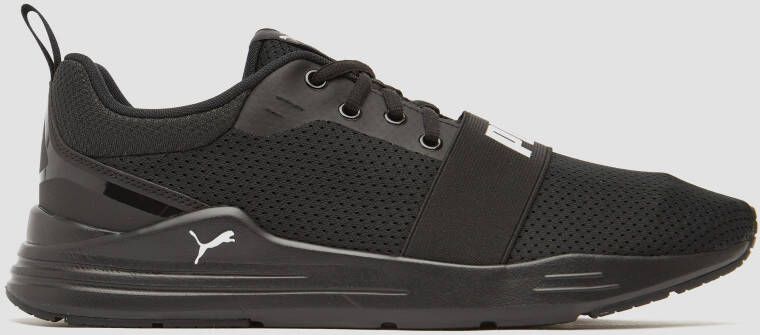 Puma wired run sneakers zwart wit heren