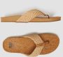 Reef Cushion Strand Dames Slippers Black Natural - Thumbnail 7