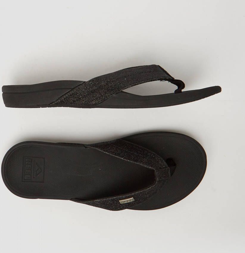 Reef ortho spring slippers zwart dames