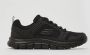 Skechers Track Knockhill heren sneakers Zwart Extra comfort Memory Foam - Thumbnail 3