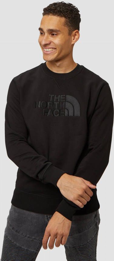 Praten tegen marionet Kenia The North Face drew peak crew sweater zwart heren - Schoenen.nl