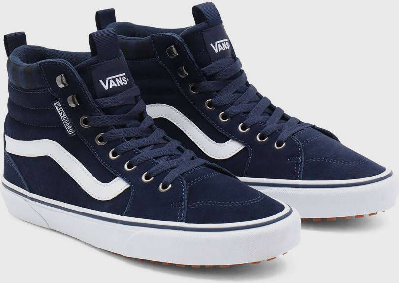 Vans filmore guard high sneakers blauw heren