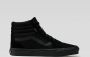 Vans Sk8-Hi Heren Schoenen Black Leer Textil 5 Foot Locker - Thumbnail 4