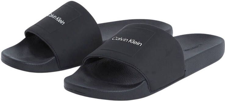 Calvin Klein Square Logo Badslippers Heren