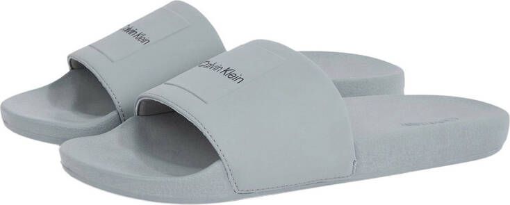 Calvin Klein Square Logo Badslippers Heren