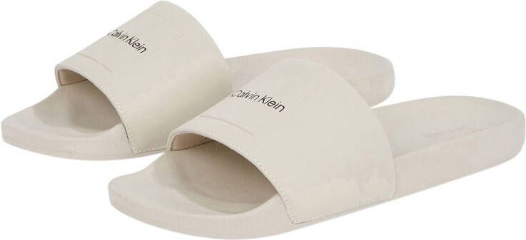 Calvin Klein Square Logo Badslippers Heren