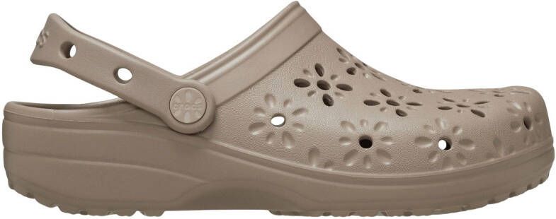 Crocs Classic Floral Cut-Out Instappers Dames