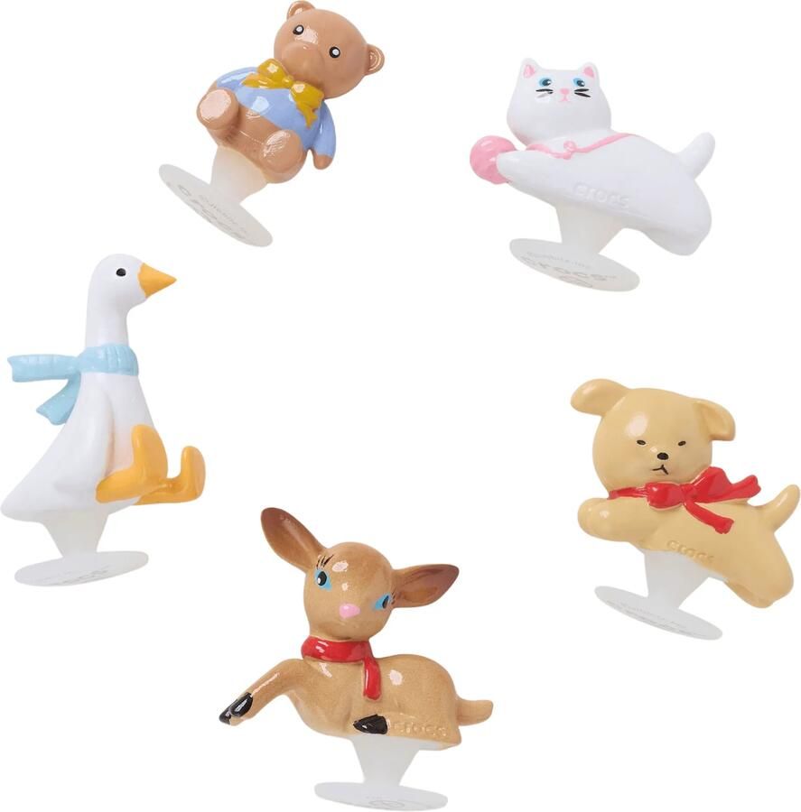 Crocs Cute and Cuddly Jibbitz (5-pack)