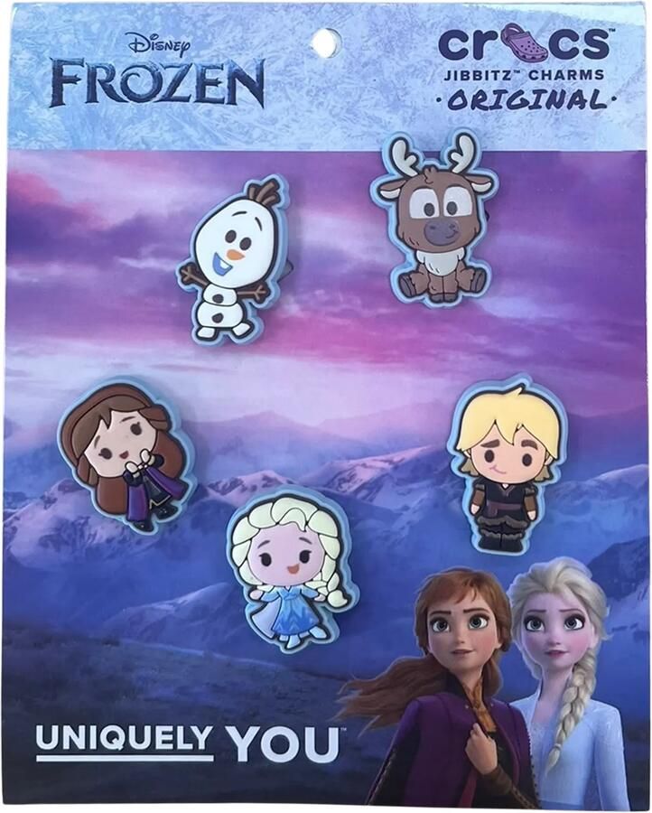Crocs Frozen Simple Jibbitz (5-pack)