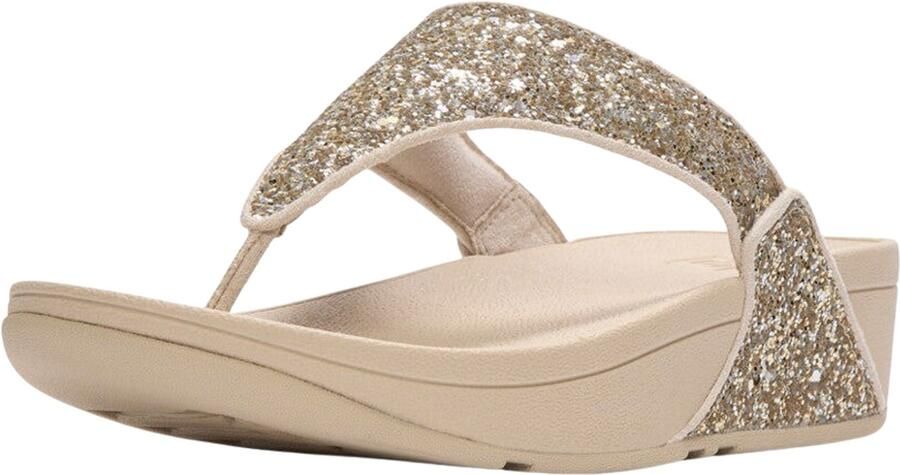 FitFlop Lulu Glitter Toepost Teenslippers Dames