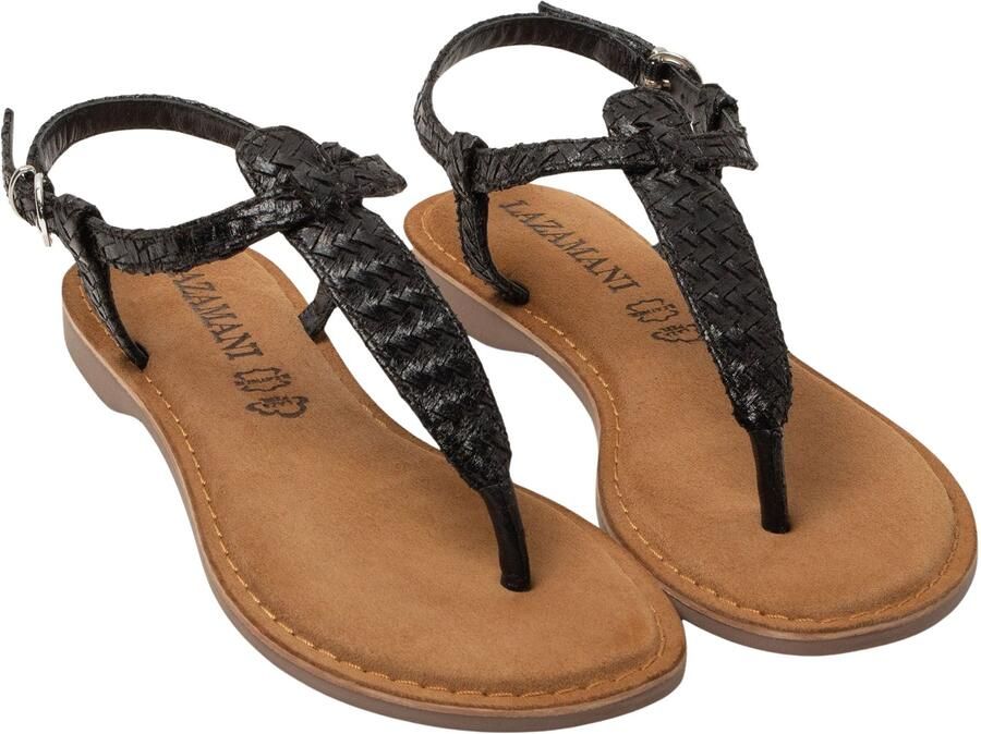 Lazamani Ira T-strap Sandalen Dames