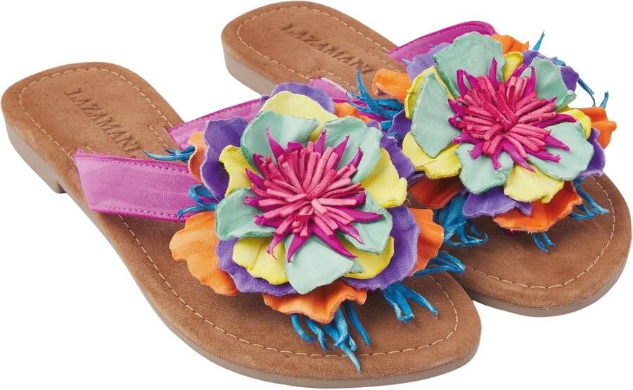 Lazamani Peony Teenslippers Dames