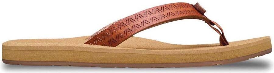 Roxy Porto Motif Teenslippers Dames