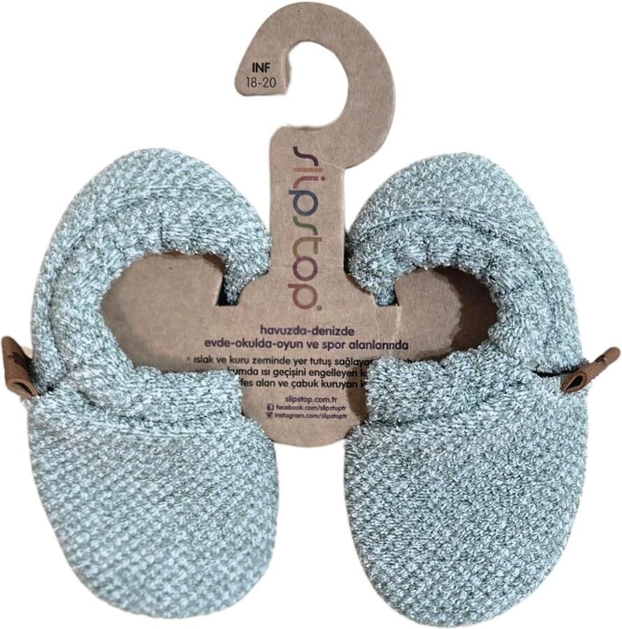 Slipstop Soft Green Bootie Sloffen Junior