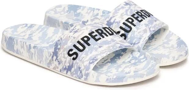 Superdry Camo Print Badslippers Heren