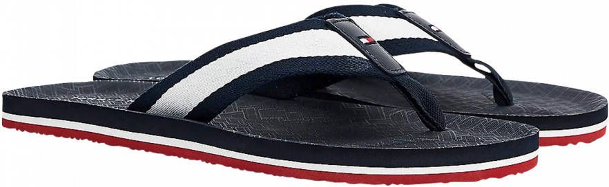 Tommy Hilfiger Comfort Beach Teenslipper Heren - Schoenen.nl