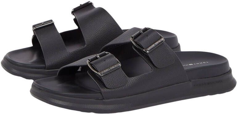 Tommy Hilfiger Leather Buckle Strap Sandalen Heren