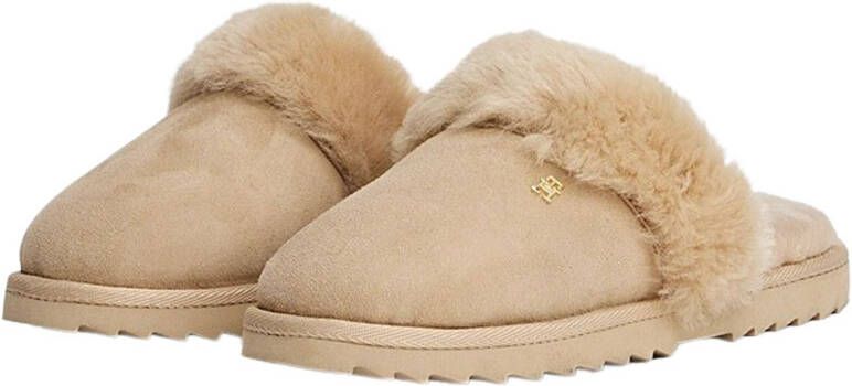 Tommy Hilfiger Shearling Pantoffels Dames