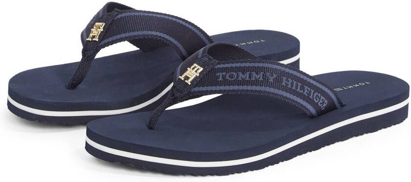 Tommy Hilfiger Webbing Pool Logo Teenslippers Dames