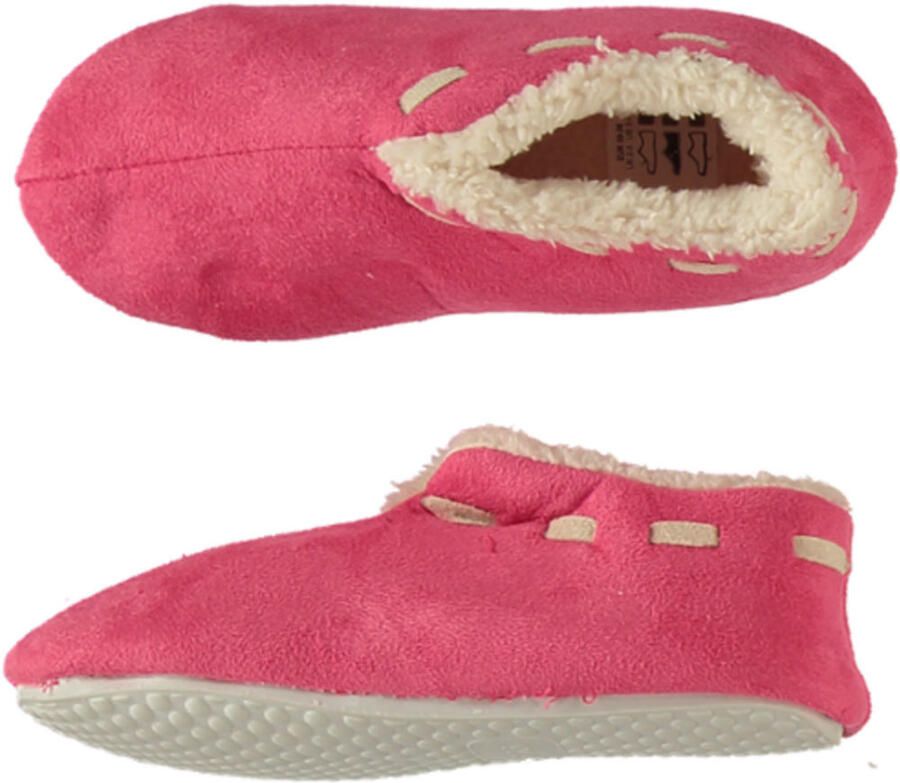 Apollo Spaanse sloffen voor meisjes Roze Huissloffen met anti slip zool 35-36