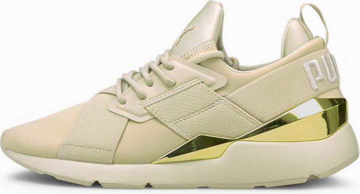 PUMA Muse Metal sneakers dames Goud Bruin |