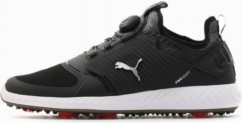 PUMA Caged IGNITE PROADAPT golfschoenen Zwart Zilver |