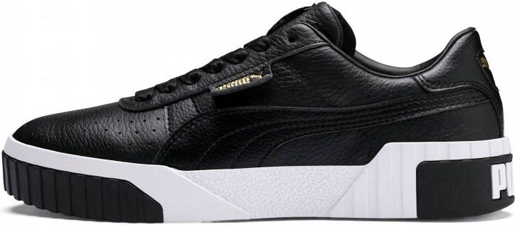 PUMA Cali sportschoenen voor Dames, Wit/Zwart, Maat 42 | - Schoenen.nl