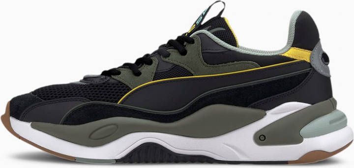 PUMA RS-2K Futura sportschoenen voor Heren Zwart Groen | - Schoenen.nl