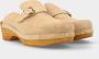 RED-RAG Clogs Dames 79566 Maat: 39 Materiaal: Suède Kleur: Beige - Thumbnail 5